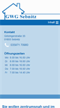Mobile Screenshot of gwg-sebnitz.de